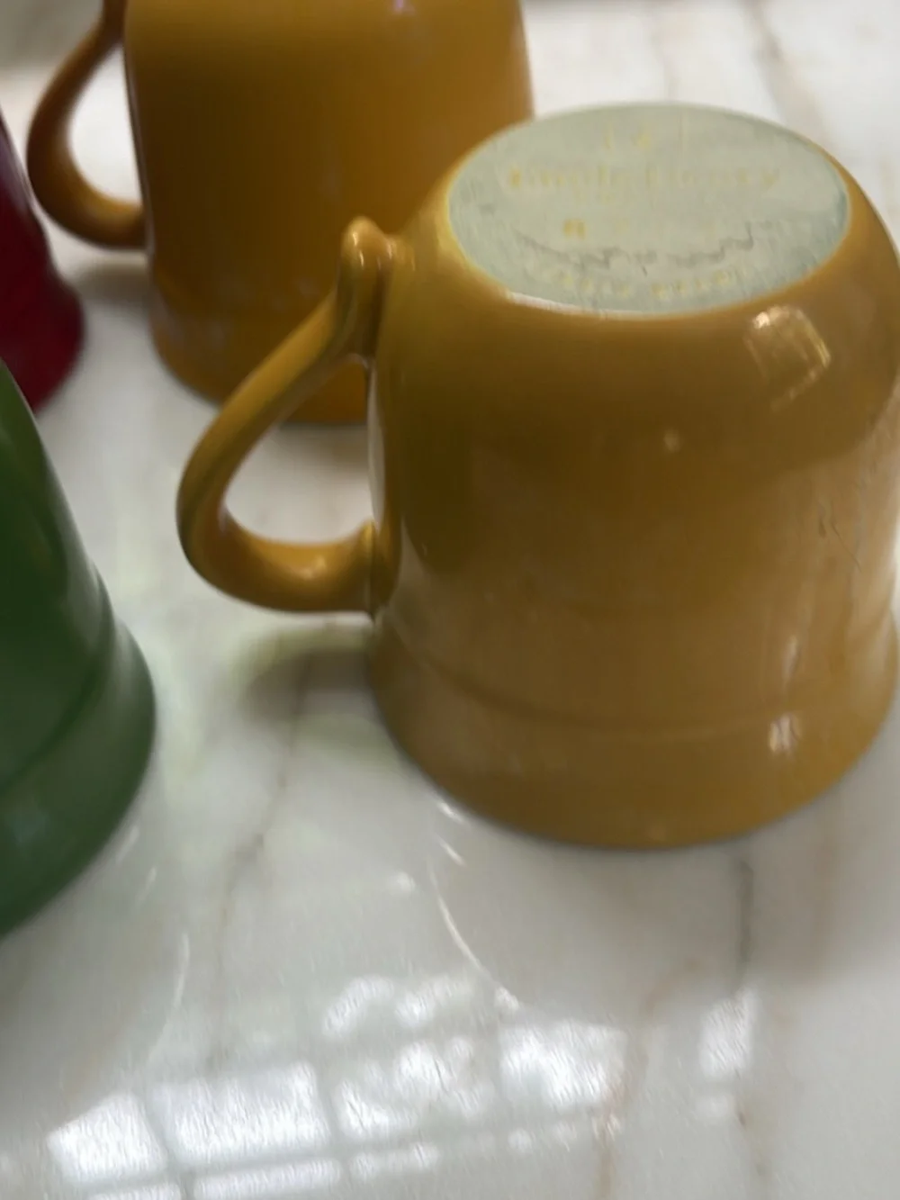 Set of five vintage Emile Henri